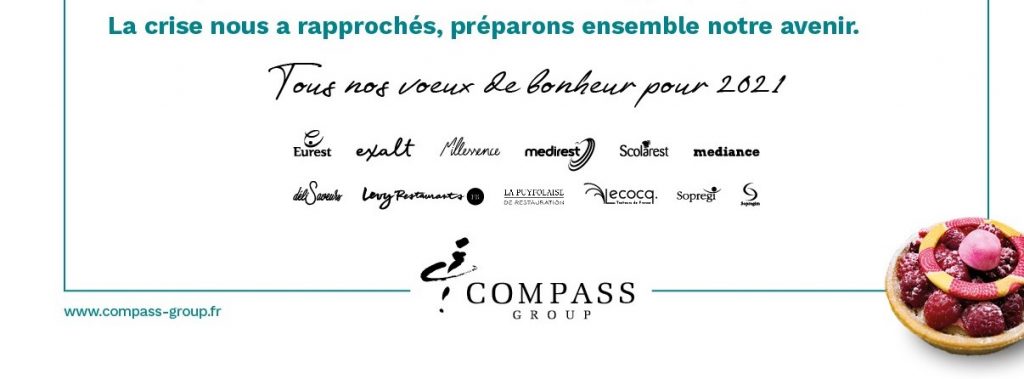 Eurest meilleurs voeux 2021 Restauration collective